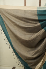 Green Bengal Cotton Saree - SRGBCS190