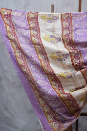 Red HBP Cotton Silk Saree With Maheshwari Border - SRRCSS1033