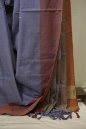 Lavender Cotton Ilkal Saree - SRLCIS1076