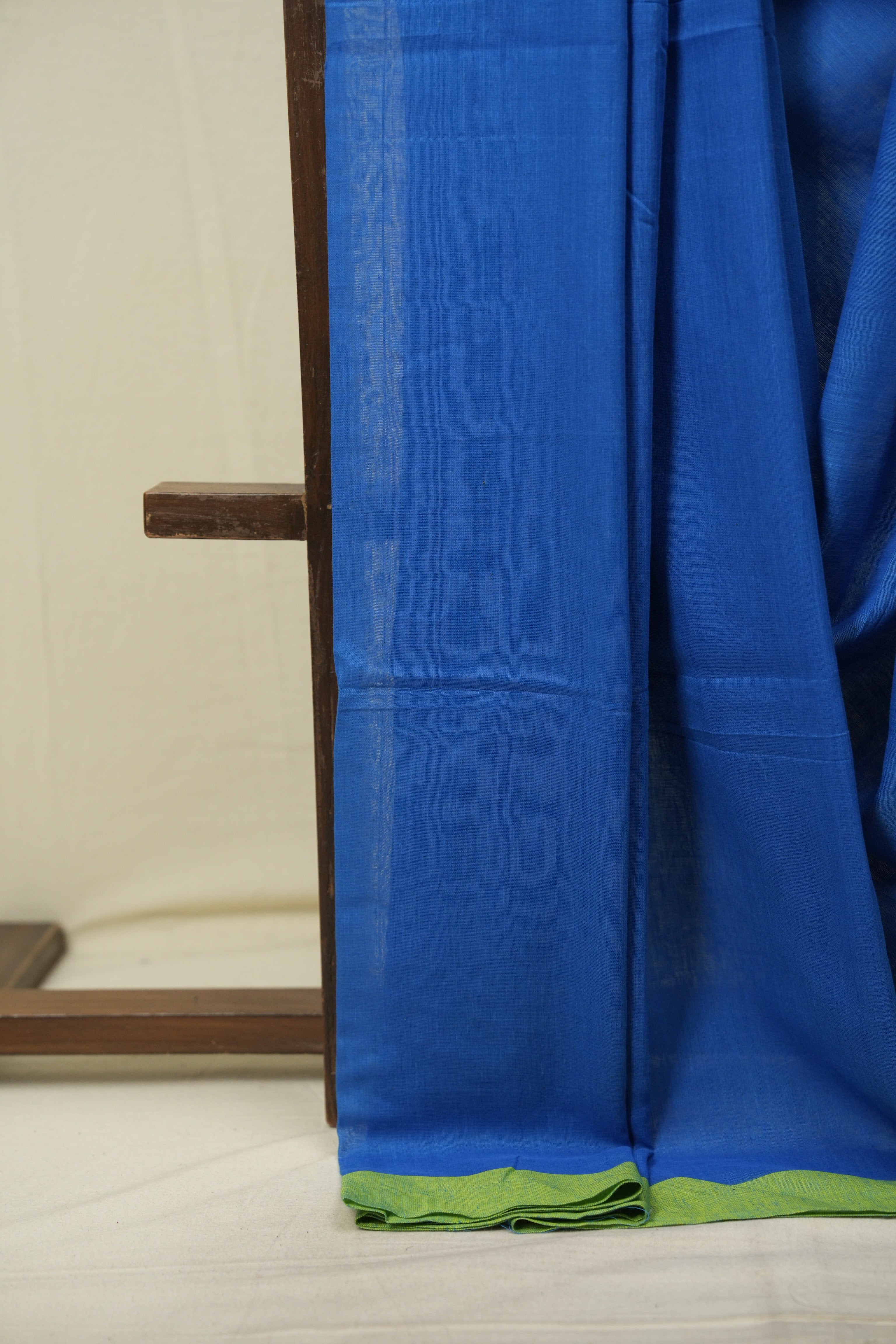 Blue Bengal Cotton Saree - SRBBCS199