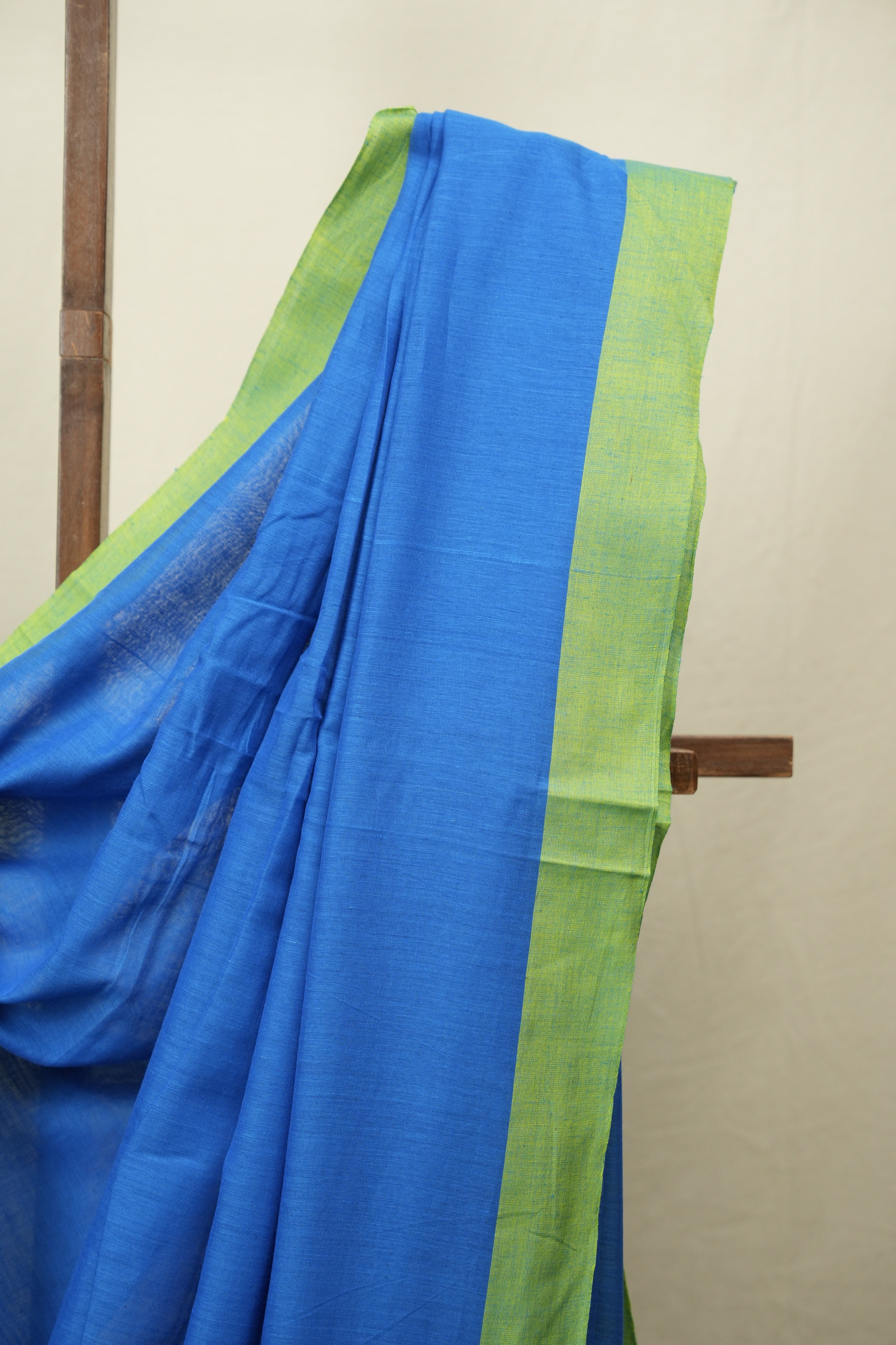 Blue Bengal Cotton Saree - SRBBCS199