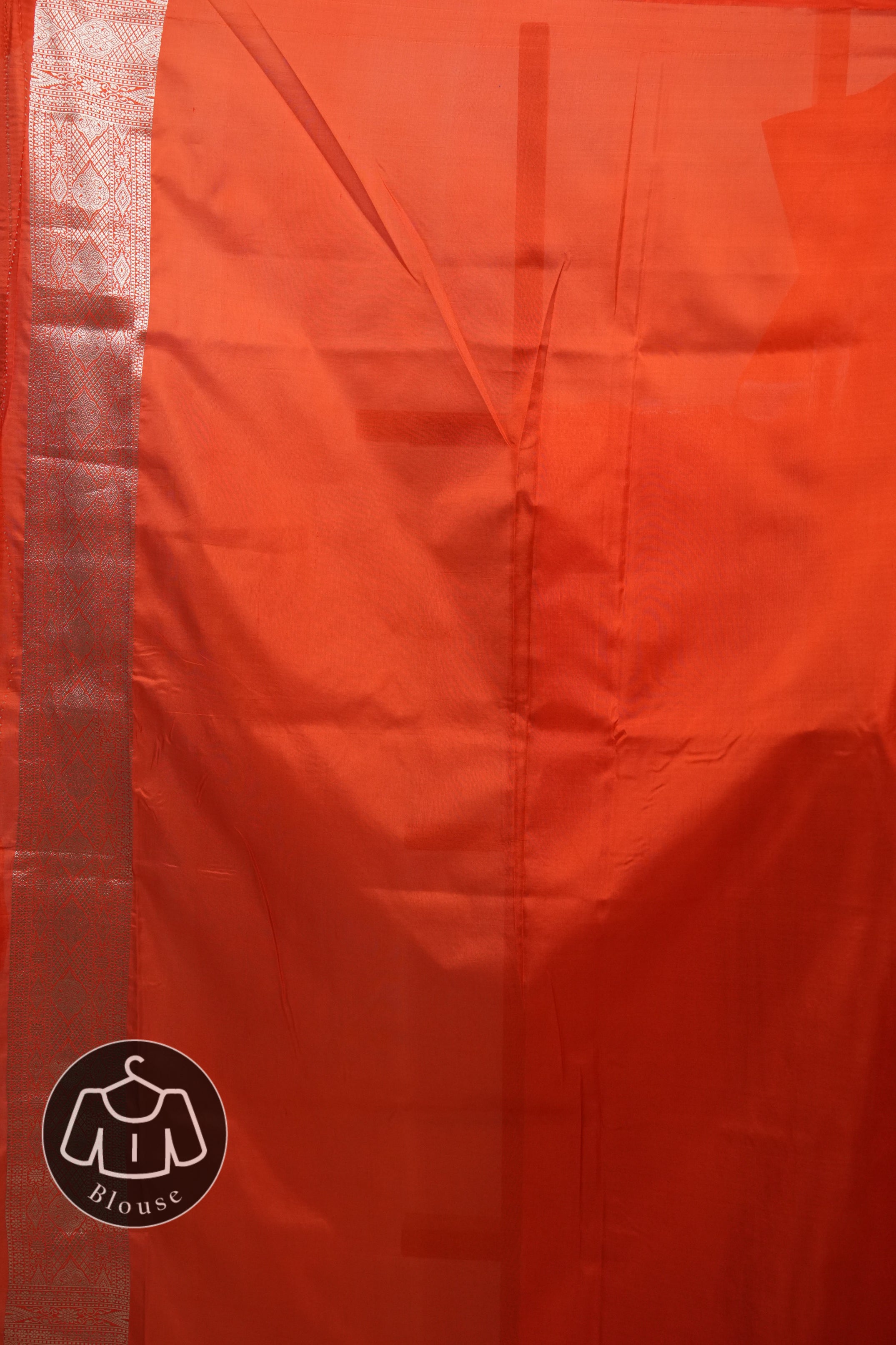 Orange Banarasi Silk Saree - SROBSS669