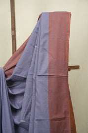 Lavender Cotton Ilkal Saree - SRLCIS1076