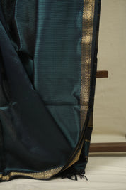 Teal Green Maheshwari Saree - SRTGMS1341
