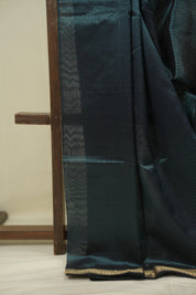 Teal Green Maheshwari Saree - SRTGMS1341