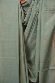 Teal Cotton Ilkal Saree - SRTCIS1075