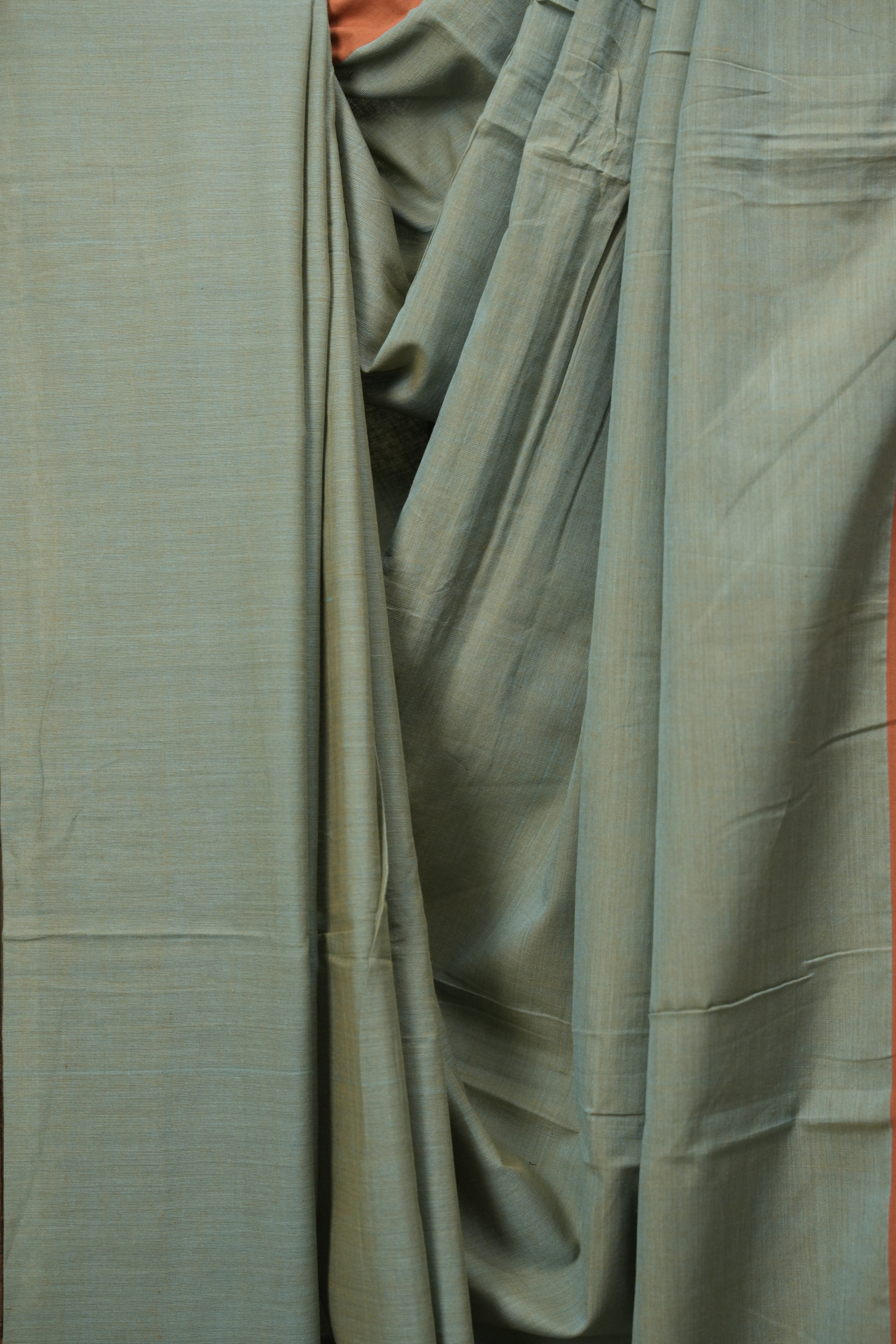 Teal Cotton Ilkal Saree - SRTCIS1075