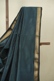 Teal Green Maheshwari Saree - SRTGMS1341