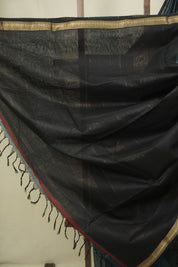 Teal Green Maheshwari Saree - SRTGMS1341