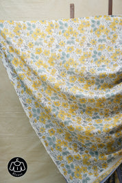 Grey HBP Cotton Saree - SRGCS2718