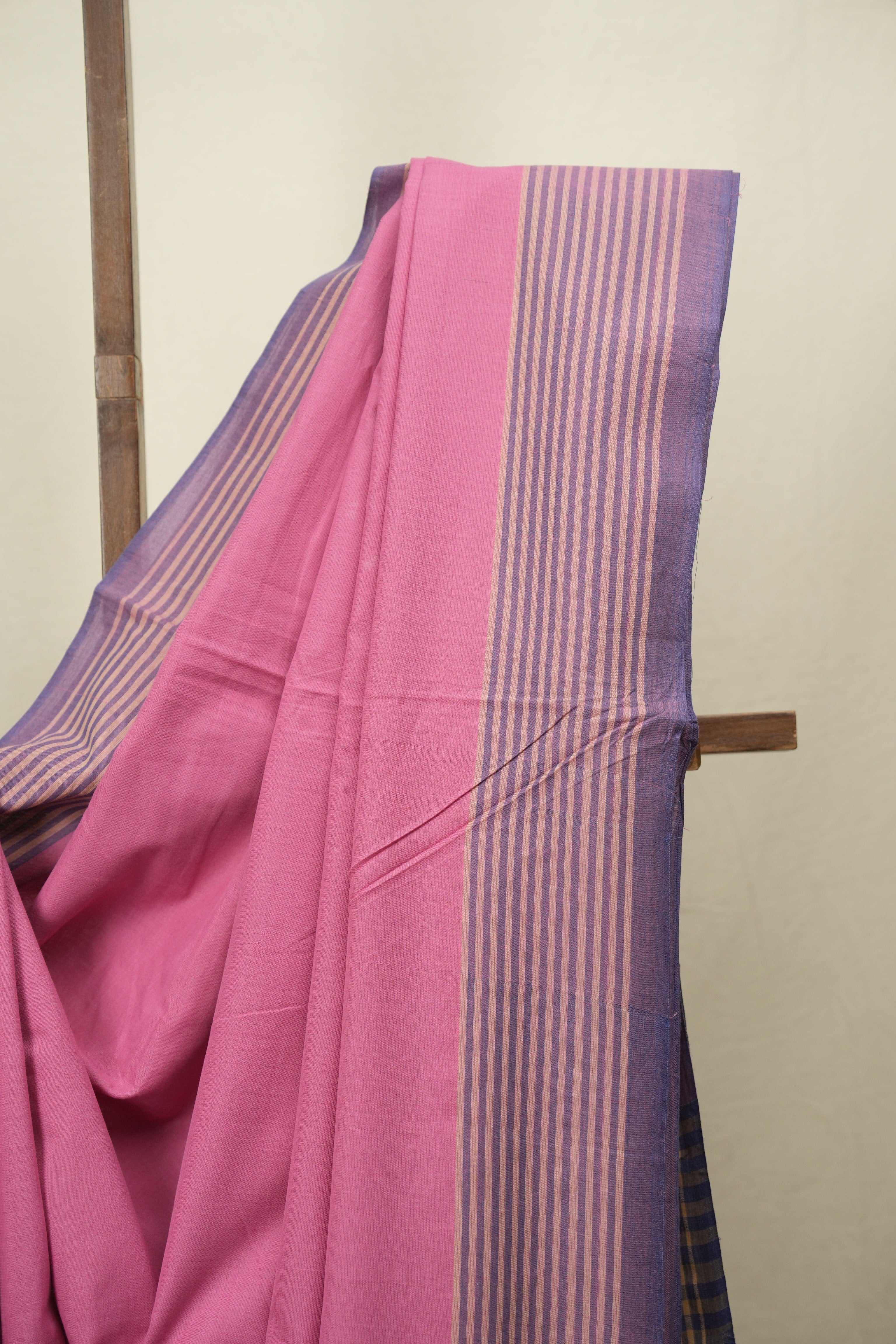 Pink Cotton Ilkal Saree - SRPCIS1056