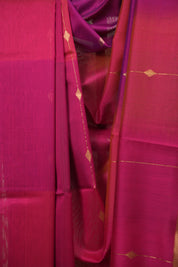 Pink-Purple Maheshwari Saree - SRPPMS1309