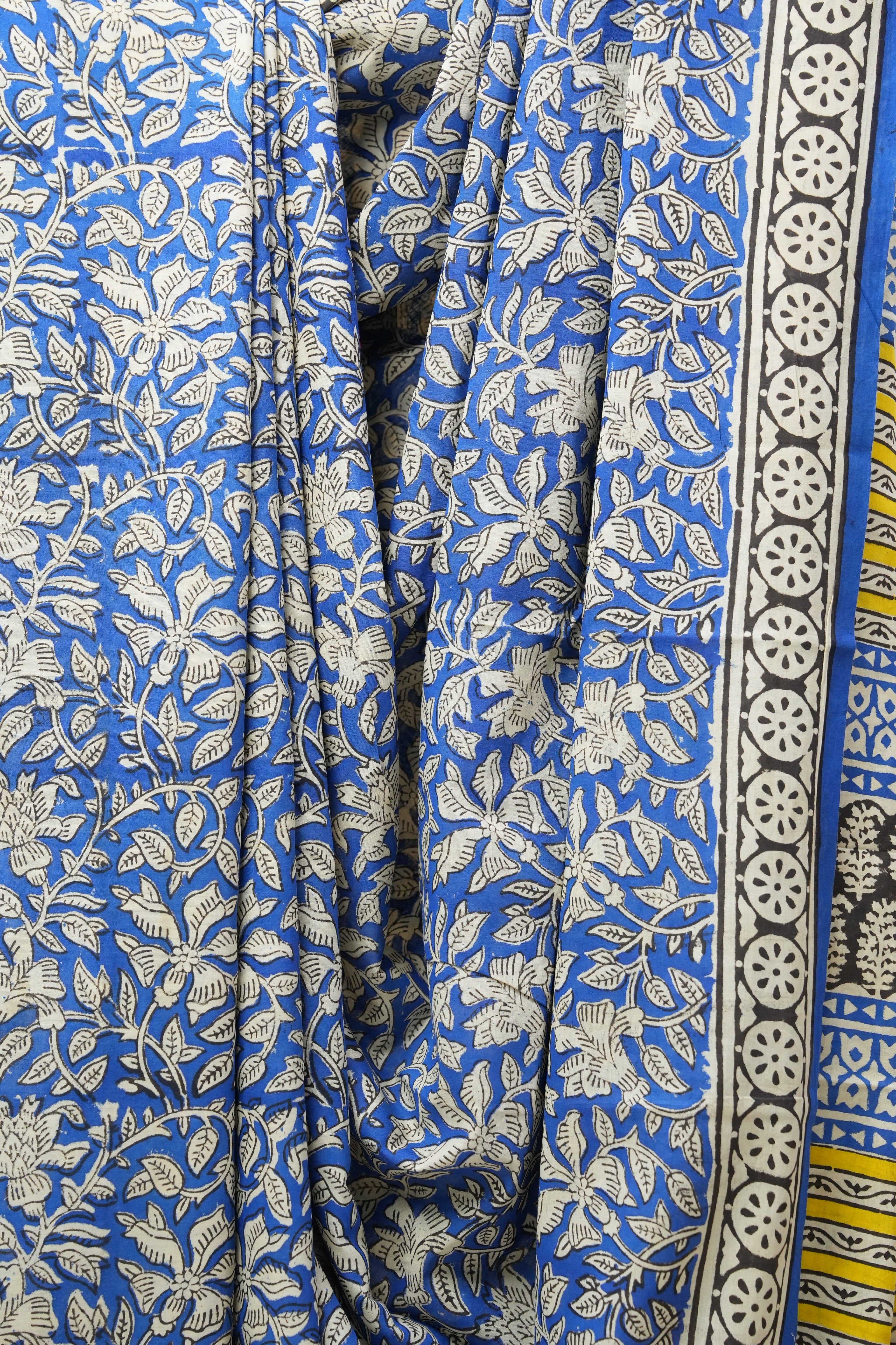 Blue HBP Cotton Saree - SRBCS2659