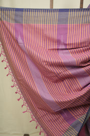 Pink Cotton Ilkal Saree - SRPCIS1056
