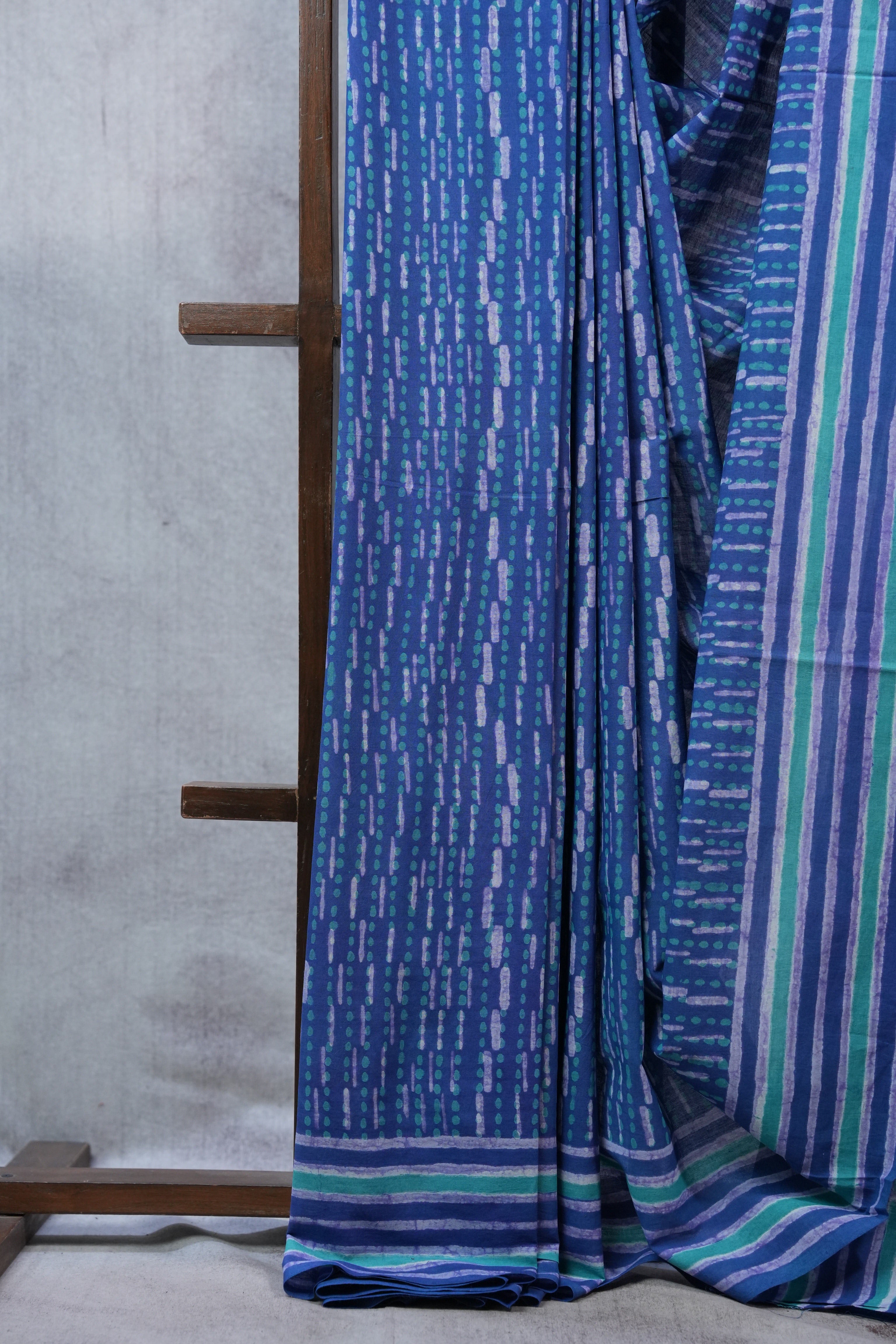 Purple HBP Cotton Saree - SRPCS2292