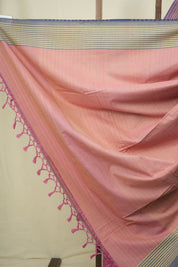 Pink Cotton Ilkal Saree - SRPCIS1056