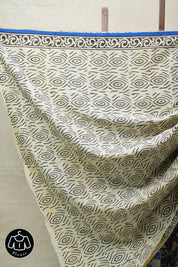 Blue HBP Cotton Saree - SRBCS2624