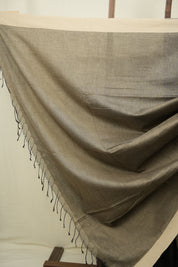 Black Bengal Cotton Saree - SRBBCS197