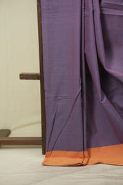 Purple Cotton Ilkal Saree - SRPCIS1071
