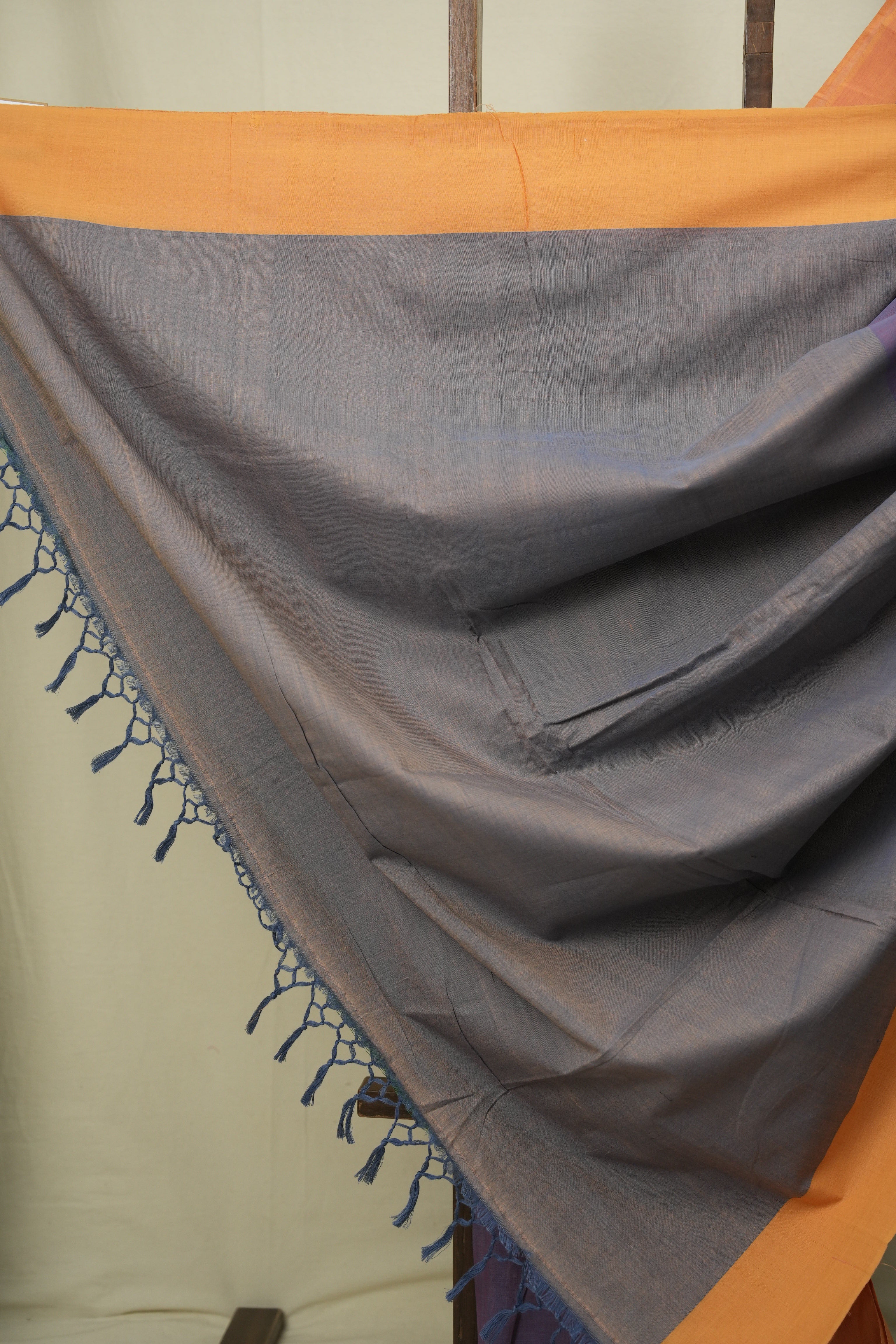 Purple Cotton Ilkal Saree - SRPCIS1071