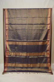 Dual Tone Purple  Maheshwari Tissue Saree - SRDTPMTS690