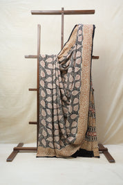 Cream HBP Cotton Saree - SRCCS2707