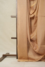 Light Pink Gold Maheshwari Tissue Saree - SRLPGMTS703