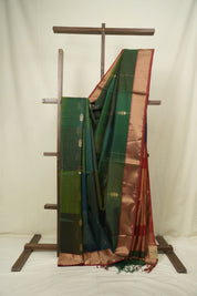 Multicolour Maheshwari Saree- SRMMS1363