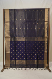 Purple Maheshwari Saree - SRPMS836