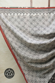 Black HBP Cotton Saree - SRBCS2627