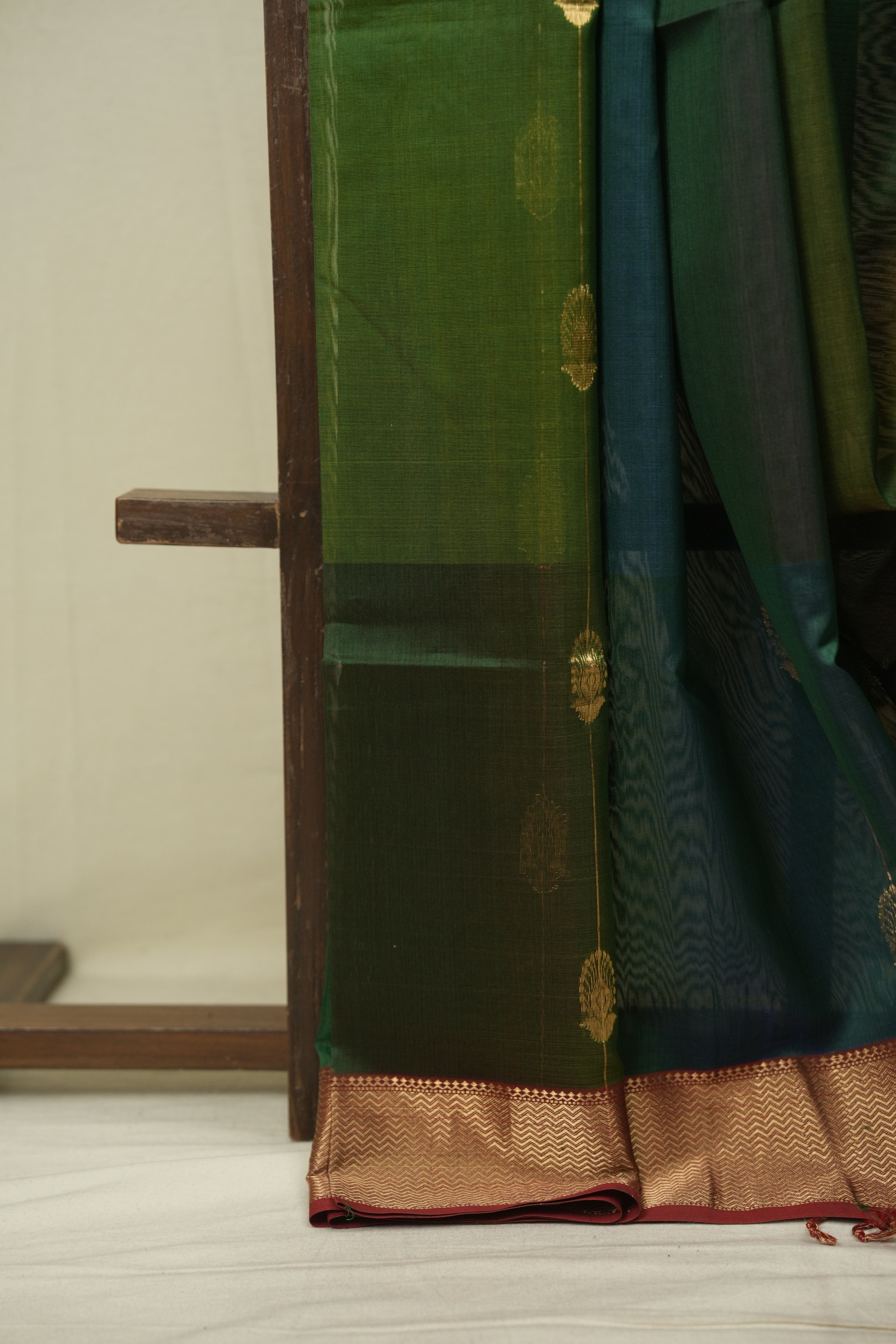 Multicolour Maheshwari Saree- SRMMS1363