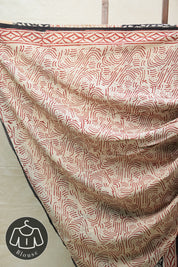 Black HBP Cotton Saree - SRBCS2625