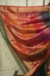 Multicolour Maheshwari Saree- SRMMS1363