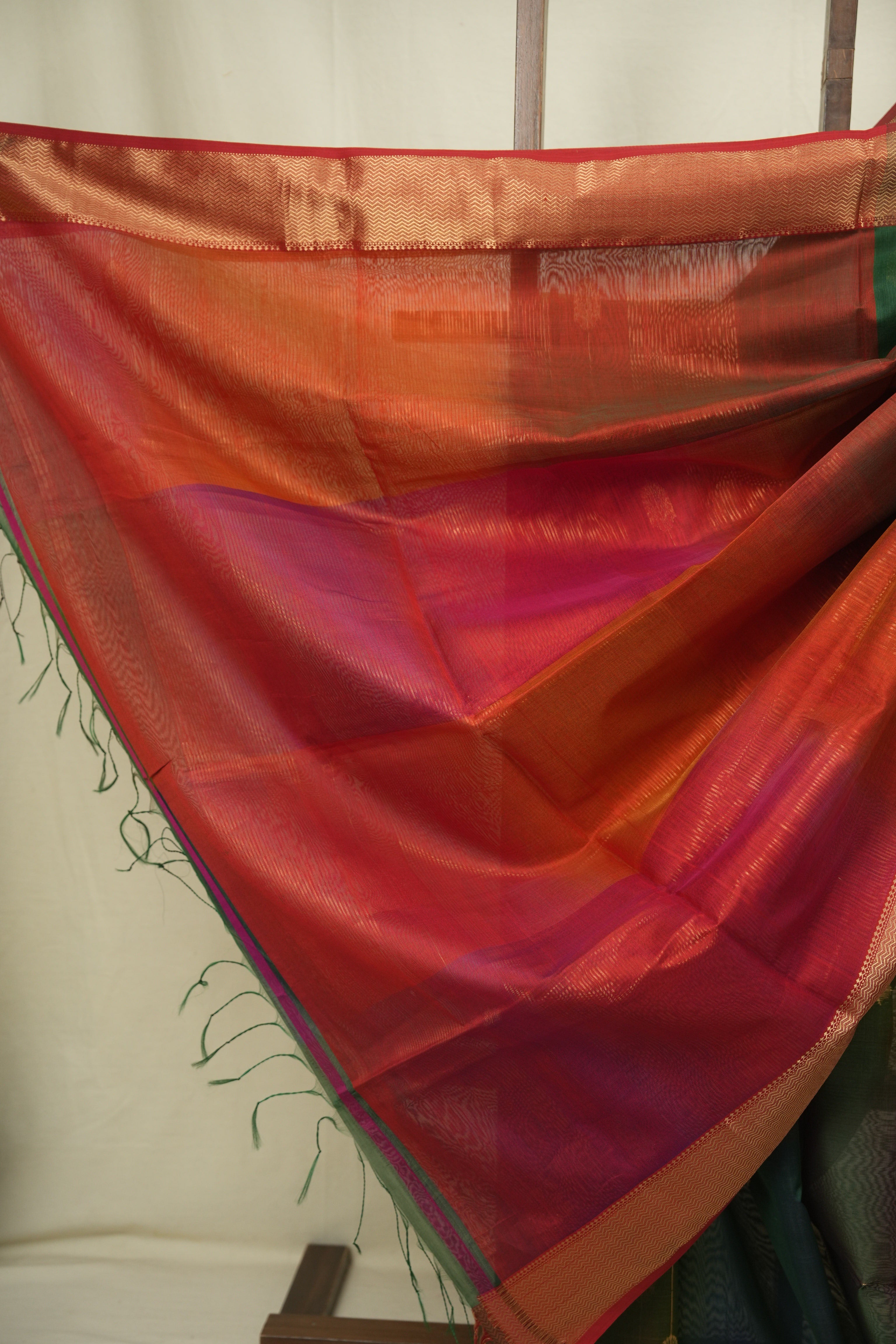 Multicolour Maheshwari Saree- SRMMS1363