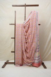 Pink HBP Cotton Saree - SRPCS2646