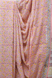 Pink HBP Cotton Saree - SRPCS2646