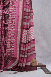 Pink HBP Cotton Saree - SRPCS2333