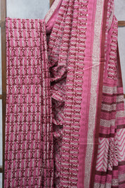Pink HBP Cotton Saree - SRPCS2333