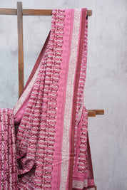 Pink HBP Cotton Saree - SRPCS2333