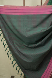 Green Cotton Ilkal Saree - SRGCIS1074
