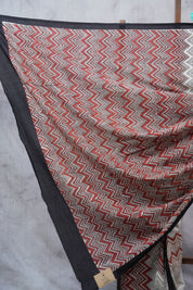 Cream HBP Cotton Saree - SRCCS2342