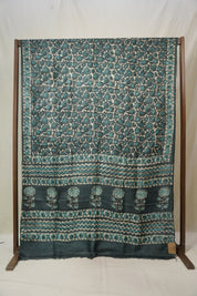 Rama Green HBP Tussar Silk Saree - SRRGHTSS735