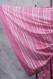 Pink HBP Cotton Saree - SRPCS2358