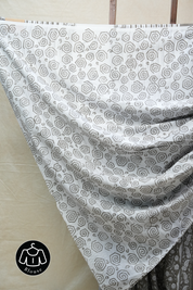 Grey HBP Cotton Saree - SRGCS2640