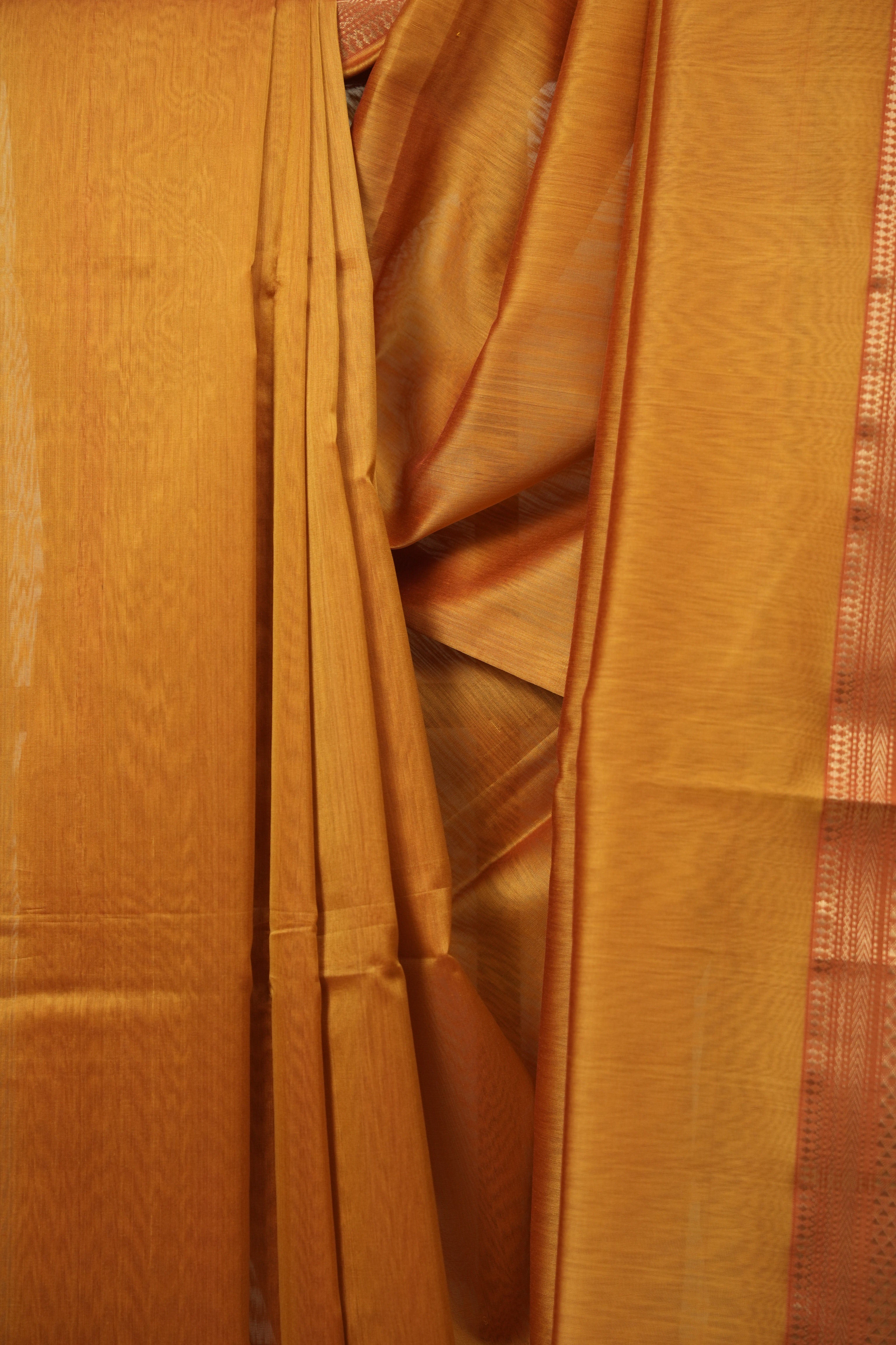 Yellow Maheshwari Saree- SRYMS1359