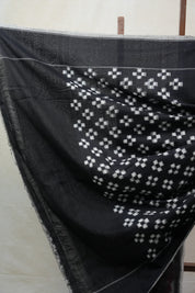 Red Pochampalli Cotton Ikat Saree - SRRPCIS437