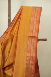 Yellow Maheshwari Saree- SRYMS1359