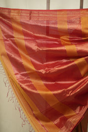 Yellow Maheshwari Saree- SRYMS1359