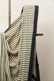 Cream HBP Cotton Saree - SRCCS2644