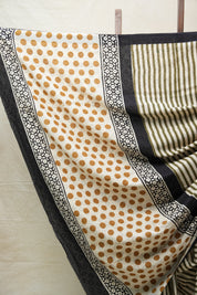 Cream HBP Cotton Saree - SRCCS2644